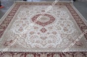 stock wool and silk tabriz persian rugs No.70 factory manufacturer